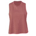 thumbnail image 1 of Bella + Canvas Womens Racerback Cropped Tank Top, 1 of 3