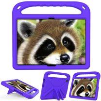 Allytech Kids Case for Lenovo Tab M10 TB-X505F TB-X605F, EVA Rubber Kids Friendly Shockproof Heavy Duty Protection Lightweight Handle Kickstand Feature Case Cover for Levono Tab M10, Purple