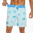 thumbnail image 3 of Quick Dry Mens Swim Trunks Beach Board Shorts Bathing Suit Casual, 3 of 5