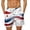 AB16 White, variant on Bainana Mens Swim Trunks American Flag Patriotic Swim Shorts Fourth Of July Lightweight Casual Beach Travel Swimsuits