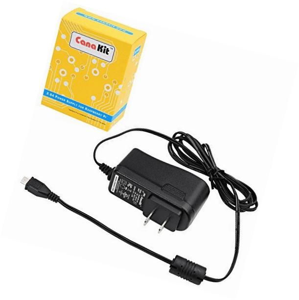 Charger UL Listed CanaKit 5V 2.5A Raspberry Pi 3 Power Supply Adapter