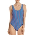 thumbnail image 1 of The Anne-Marie Swimsuit in Tropical Stripe Size Small Solid & Striped, 1 of 2