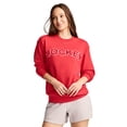 thumbnail image 1 of Jockey Women's Unwind Lounge Crew Sweatshirt, 1 of 7