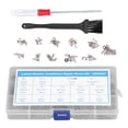 thumbnail image 1 of Computer Screw, Computer Screws Set Standard Metric Carbon Steel With Screwdriver + Brush For Laptop Silver, 1 of 8