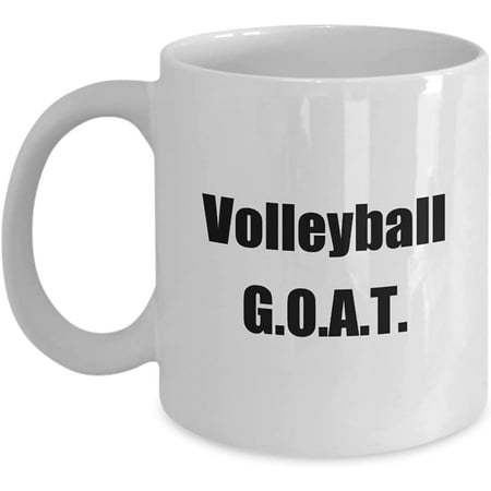 

Volleyball G.O.A.T. Greatest of All Time Coffee Mug