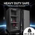 thumbnail image 4 of TigerKing Fireproof Steel Safe Box with Digital Lock, 3.47 Cubic Feet, Large Home and Office Safe, 4 of 8