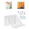 thumbnail image 4 of 1 Set Kayak Wall Hanger Transparent Color New-style Kayak Wall Hanger High-quality New-style Portable Wear-resistant Elegant Distinctive Appearance Oar Rack, 4 of 6