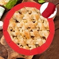 thumbnail image 4 of Asphodelia 3PCS Adjustable Silicone Pie Crust Shields,Pie Crust Covers for Edges of Pie,Protector Cover Kitchen Tool for Baking Pie Pizza, Fit 8-11.4 Inch Pies, 4 of 7