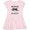 Ballerina Pink, variant on Inktastic Kitty Cat Baby Kitten Gift Toddler Girl Dress