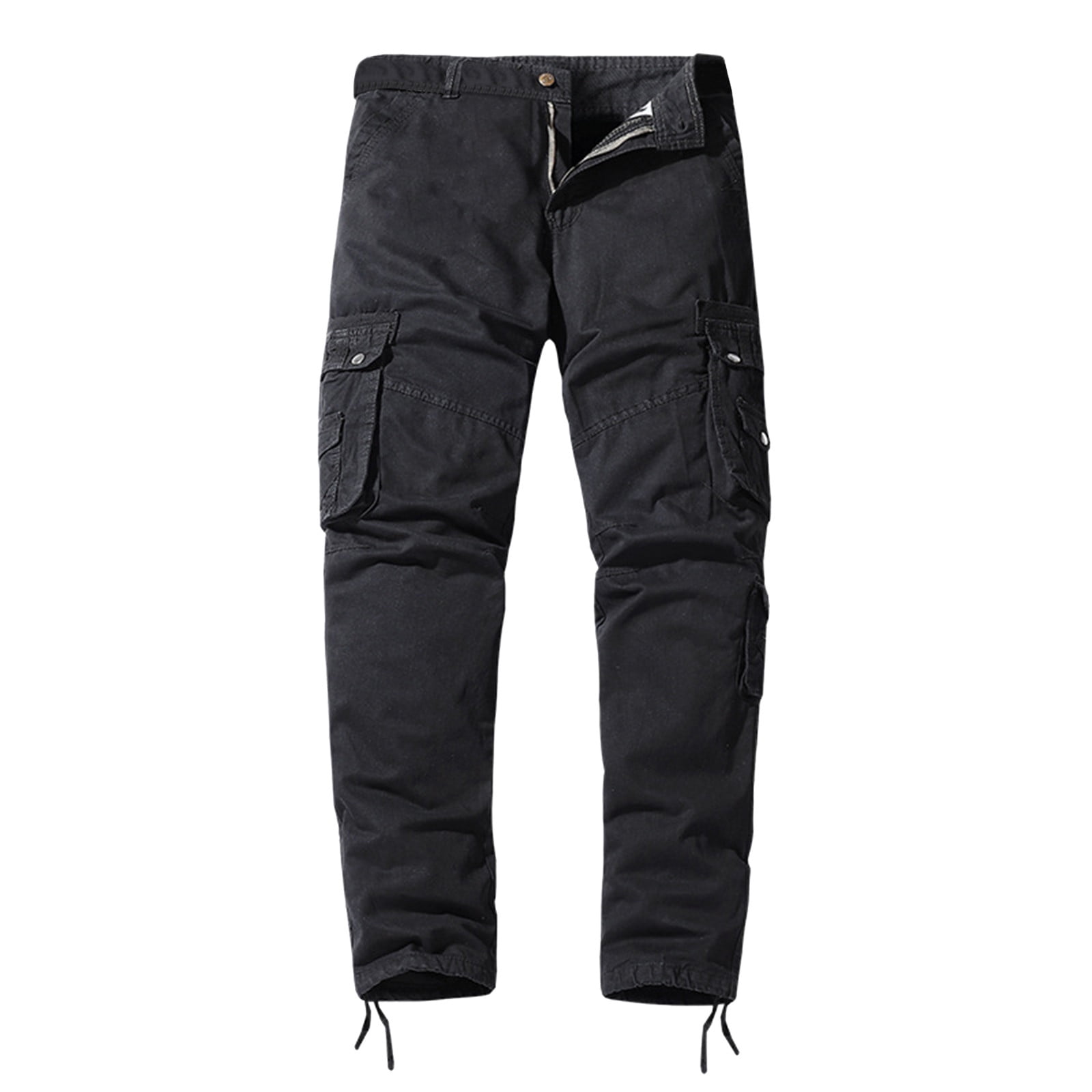 zuwimk Mens Cargo Pants,Men's Water Resistant Pants Relaxed Fit