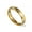Gold, variant on 4mm Gold/Silver/Black Plating Bands Women's Titanium Steel Wedding Ring Size 5-9
