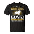 thumbnail image 2 of SR Border Collie Dad Like A Normal Dad Only More Awesome T-shirt, 2 of 5