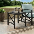 thumbnail image 2 of Crosley Furniture Kaplan Table d'Appoint de Patio en Métal, Bronze Huilé, 2 of 7