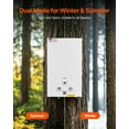 thumbnail image 4 of KFFKFF Chauffe-Eau Portatif au Propane, Chauffe-Eau Extérieur Sans Réservoir 10 L, 68000 BTU 2,64 GPM Eau Chaude Instantanée, avec Ensemble d'Accessoires + Régulateur, 4 of 9