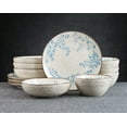 thumbnail image 3 of Pfaltzgraff® Bella 12-Piece Dinnerware Set Round Blue, 3 of 9