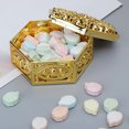 thumbnail image 2 of GROFRY 12 PCS Candy Box Good-looking Decorative Lightweight Hexagon Decor Candy Box for Party, 2 of 8