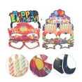 thumbnail image 5 of LOLIPPYY 24pcs Birthday Party Glasses Props Set, Fun Party Favors for Celebrations, 5 of 7