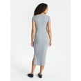 thumbnail image 2 of No Boundaries Scoop Midi Dress, Women's, 2 of 4