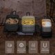 thumbnail image 2 of Camping Lunch Box Folding Handle Aluminum Camping Bento Container Camping Picnic Cookware 650ml /1300ml, 2 of 4