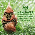 thumbnail image 4 of Hen Saver Hen Apron/Saddle, Single Strap w/Fixed Shoulder Protector – Durable Premium Protection, Hand-Sewn, 100% Cotton, 3 Layers Thick, Protection for Feather Loss & Rooster Injuries - Camo, Large, 4 of 4