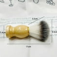 thumbnail image 2 of FACEGA Beard Brush for Men,Vintage Shaving Brush Shaving Brush,Soft Bristles Efficient Lather Shave Brush,Style1, 2 of 4