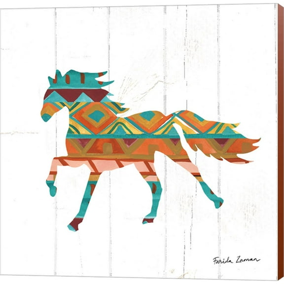 Great Art Now Southwestern Vibes IV by Farida Zaman Canvas Wall Art