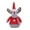 Reindeer, variant on LSLJS Christmas Knitted Snowman Plush Doll, Christmas Decorations 9.8" Cute Snowman Stuffed Toys with Knitted Cloth & Hat Soft Xmas Holiday Ornaments for Desk Couch Sofa Party