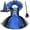 Blue, variant on Witch for Kids Tulle Dresses Hats Witch Outfit Set Halloween Kids Dress up Party Girls Size 1-12 Years
