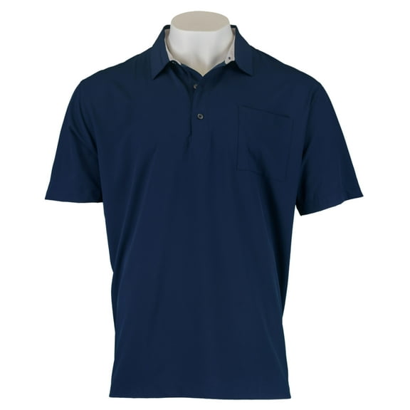 Jachs Men's Ultimate Comfort Short Sleeve Shirts (Navy, XX-Large)