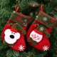 thumbnail image 5 of Yuarrent Bolsas de Navidad con estampado de copos de nieve, embalaje de regalo, calcetines de Papá Noel, bolsa de regalo, colgante de Navidad para fiesta Kits de decoración para fiestas Llevar Yuarrent HA069609-04, 5 of 6