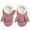 Bunny Hop, variant on OoohGeez Womens Funny Fuzzy Slippers, Pink Steps, Cozy Cute House Shoes with Grippers, M