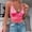 Hot Pink, variant on Sleeveless Jumpsuits for Women,Swoveralls,Beach Outfits for Women,Petite Jumpsuits for Women,Camisole Pure Color Jumpsuit Backless Jumpsuit Bodysuit,Jumpsuit Scrubs for Women White L