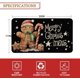 thumbnail image 2 of Felpudo Mloabuc Feliz Navidad Pan de Jengibre 43x76 cm, 2 of 7