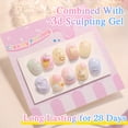 thumbnail image 4 of Set de esmaltes en gel Double Rhythm, 6 unidades, 15 ml, botella del mismo color, 4 of 9