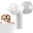 thumbnail image 1 of CHAO Cepillo de baño para perros, cepillo eléctrico de espuma para champú para perros con dispensador de champú y jabón, cepillo masajeador de baño para perros y gatos, 1 of 3