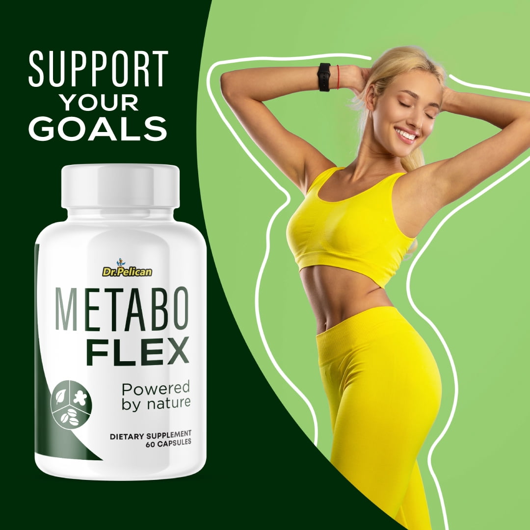 Metaboflex- Keto & Weight Support- 2 Bottles- 120 Capsules- Dr. Pelican
