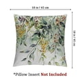 thumbnail image 4 of Flower Spring Pillow Cover Vintage Wildflower Decoration Sage Green Pillow Leaves Outdoor Farmhouse Wildflower Plant Decoration Cushion Sofa , various sizes, set of 2, 4 of 7
