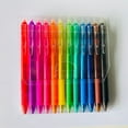 thumbnail image 4 of Erasable Pens Multicolor, 12 Pcs Erasable Gel Pens, Pens with Erasers, Colored Erasable Gel Pens, Click Fine Point 0.7 Mm, Retractable Gel Ink Pens, Assorted Colors for Daily Writing Drawing 11ml, 4 of 9