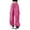 Red&&100, variant on CONROSES Womens Baggy Cargo Pants Solid Hiking Pants for Women Wide Leg Elastic Waist Drawstring Streetwear Outdoor Jogger Trousers With Pockets