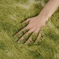 thumbnail image 3 of Noahas Fluffy Area Rug for Living Room Bedroom, 4 x 6 Tie-Dyed Green Purple Rug Fuzzy Non-Slip Modern Carpet Ultra Soft Faux Fur Rugs for Dorm Kids Room Home Decor, 3 of 7