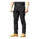 thumbnail image 1 of Camisas para hombres 1 par, Camisas para hombres Ligas para camisas Soportes elásticos ajustables para camisas con clips antideslizantes de bloqueo (7 par, negro), 1 of 1