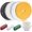 4 Inch, variant on 8 count 4 Inch Polishing Buffing Wheel Kit for Bench | 1/2" Arbor Hole Buffing Wheels with 3 Polishing Compound and Gloves for Metal,Stainless Steel,,,Glass,Ceramic ect