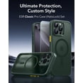 thumbnail image 2 of Funda ESR para iPhone 16 Pro con protector de pantalla, color verde, 2 of 8