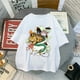 thumbnail image 4 of Hayao Harajuku camiseta de las mujeres estudio Ghibli Totoro Miyazaki Ullzang gráfico camiseta divertida de dibujos animados camiseta 90 Anime Top Tee mujerpangjing, 4 of 4