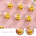 thumbnail image 4 of 50 Uds. De fieltro de lana, artesanías de abejas multiusos, decoraciones de abejas DIY, accesorios de disfraces, 4 of 6