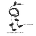 thumbnail image 2 of FELTECHELECTR  2 Pcs Waterproof Headphones Diving Surfing Earphone Swimming Plugs, 2 of 7