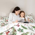 thumbnail image 5 of Castle Fairy Santa Claus 3-Piece Full Size Comforter Sets for Teenagers,Xmas Snowman Bedding Comforter Set,Merry Christmas Lightweight Bedding Sets,Ultra Soft Home Decor, 5 of 8