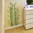 thumbnail image 2 of Bxaolu Tropical Palm Leaves Wall Decals - Nature Monstera Leaf Green Plants Wall Art Stickers for Living Room Sofa TV Background Decor, 03#Green, 2 of 7