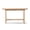 Heritage Light Natural Brown, variant on Hawthorne 60" Solid Reclaimed Elm Trestle Console Table Heritage Light Natural Brown
