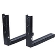 thumbnail image 4 of Household Metal Telescopic Adjustable Microwave Oven Holder Wall Mounted Bracket Accessory Kits, 4 of 13